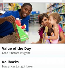 Walmart Android App Delivers Deals to Your Phone