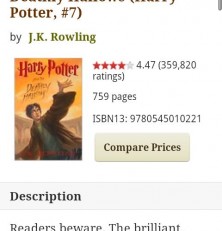 Goodreads Android App Not That Good