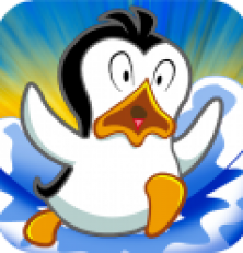 Stop, Drop and Slide with Flying Penguin!