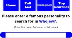 Explore Jewish History with WhoJew