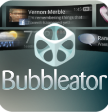 Bubbleator Live Wallpaper: Star in Your Own Personal Feed