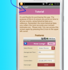 How Long? Find Out with this Savvy App!