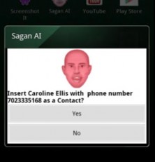 Sagan AI: Closer Than Ever to Siri on the Droid