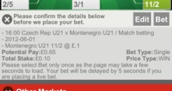 Secure Multiple Betting with Sports Bet