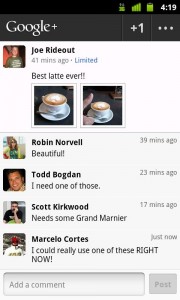 Google Plus app review
