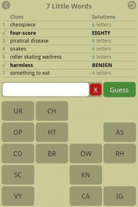 7 Little Words Android Apps Review