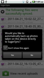 SugarSync Android App Review