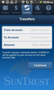 SunTrust Mobile App Android App Review