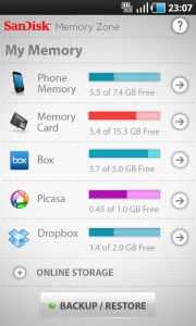 SanDisk Memory Zone Android Apps Review