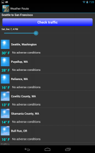 Weather2 | Android Apps Review Weather Route Android App Review