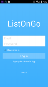 ListOnGo Android App Review