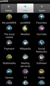 pickWEB Features