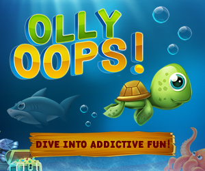 Olly Oops! Take the plunge... Dive deep into an ocean of insanely addictive fun! Olly Oops!