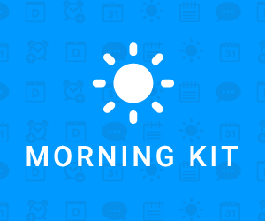 Morning Kit is a smart alarm application that displays all the important information that you need to start your day. Morning Kit