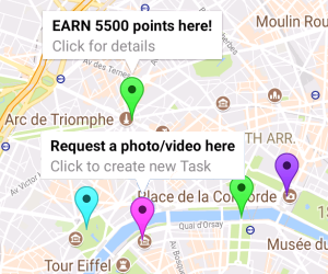 Lend your phone camera - and use remote mobile cameras all over the world! Imagine all the people around the world who wear a mobile phone may let you legally use their mobile camera to make a remote view. CamerLender
