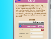 How Long? Find Out with this Savvy App!