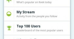 Stay Connected with Keek
